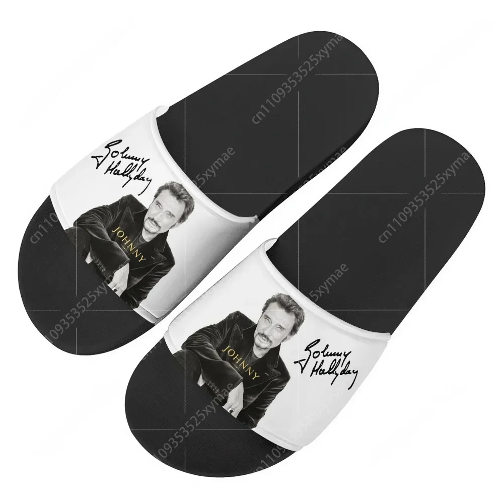 Mens Fashion Modern - Тапочки Johnny Hallyday, домашняя обувь для
