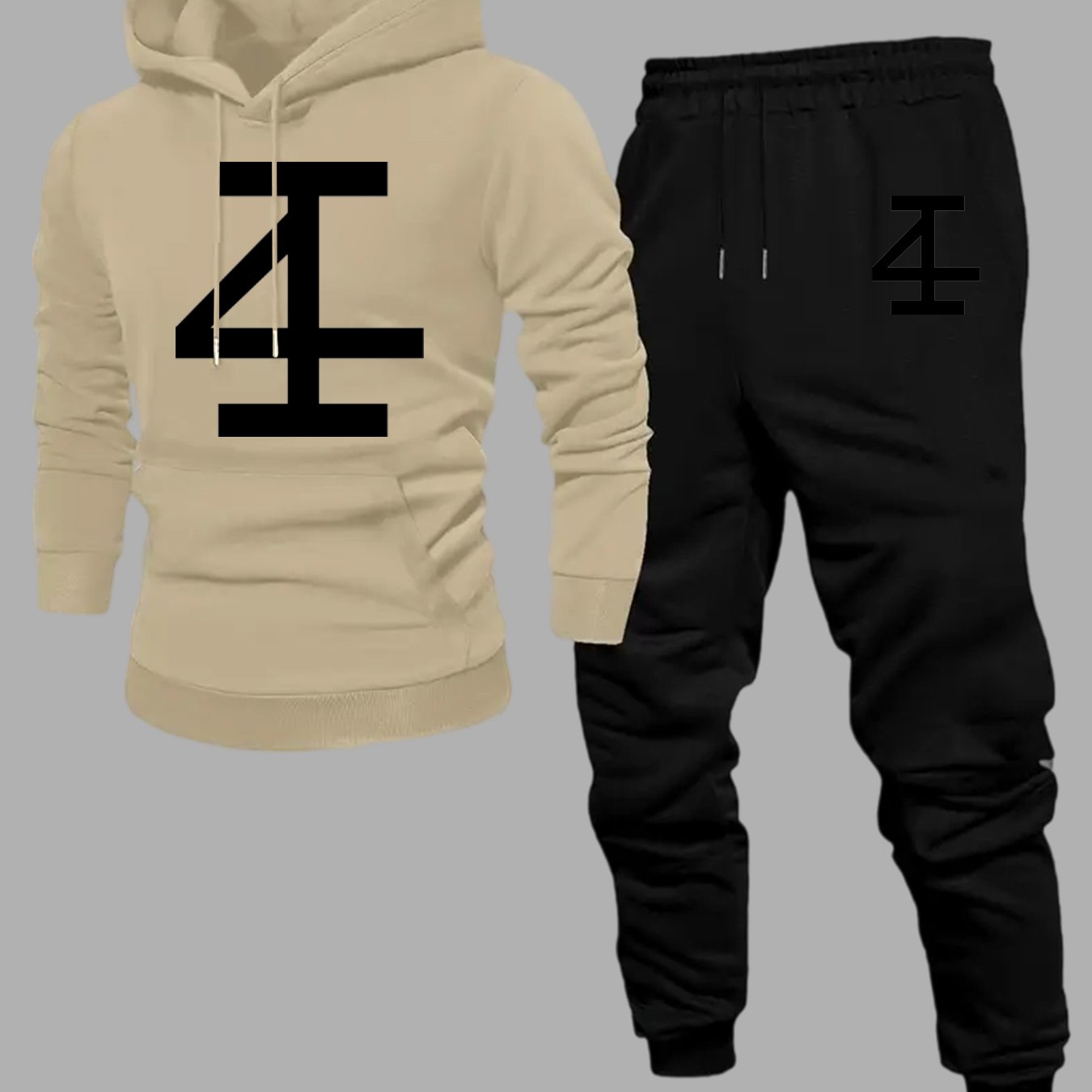 Jogger Sweatpants Men - Мужской комплект из худи и спортивных