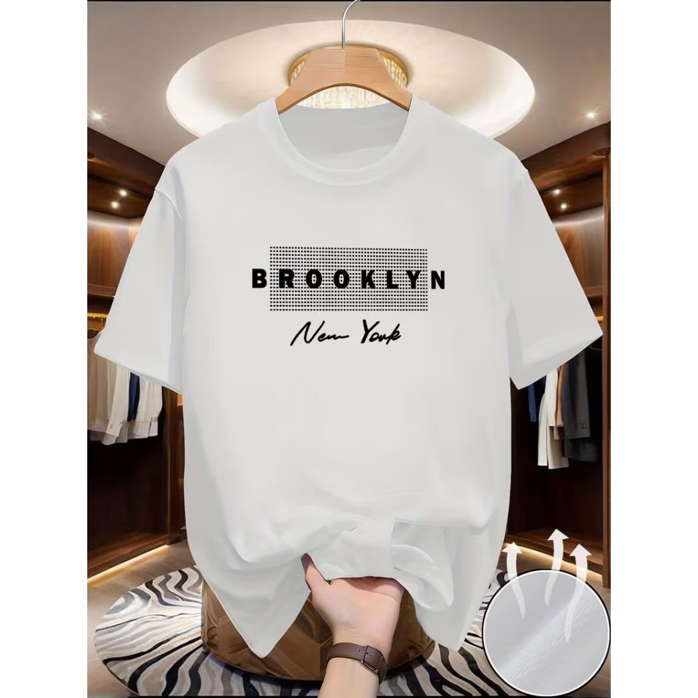 York Men'S Fashion - Мужская футболка с круглым вырезом и