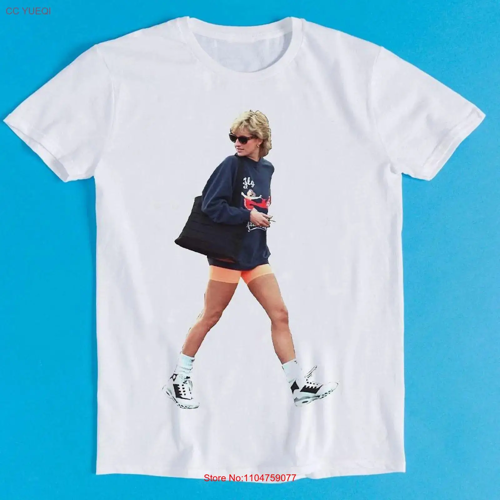 Mens Fashion Magazines - Винтажная футболка Magazine Princess Diana Streetwear