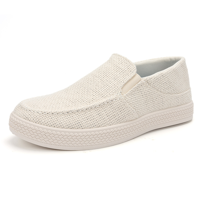 Men'S Fashion Loafers - Мужские льняные слипоны с дышащим верхом
