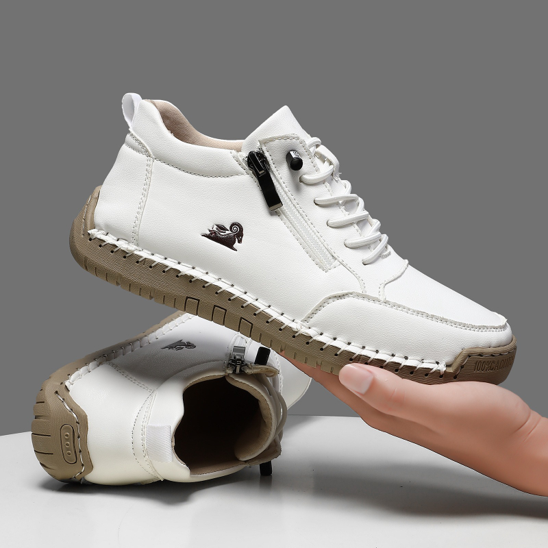 Mens Fashion Modern - Женские кроссовки, кожаная повседневная обувь ручной