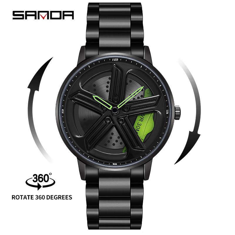 Men'S Fashion Hub - Модные мужские кварцевые часы Sanda P1106