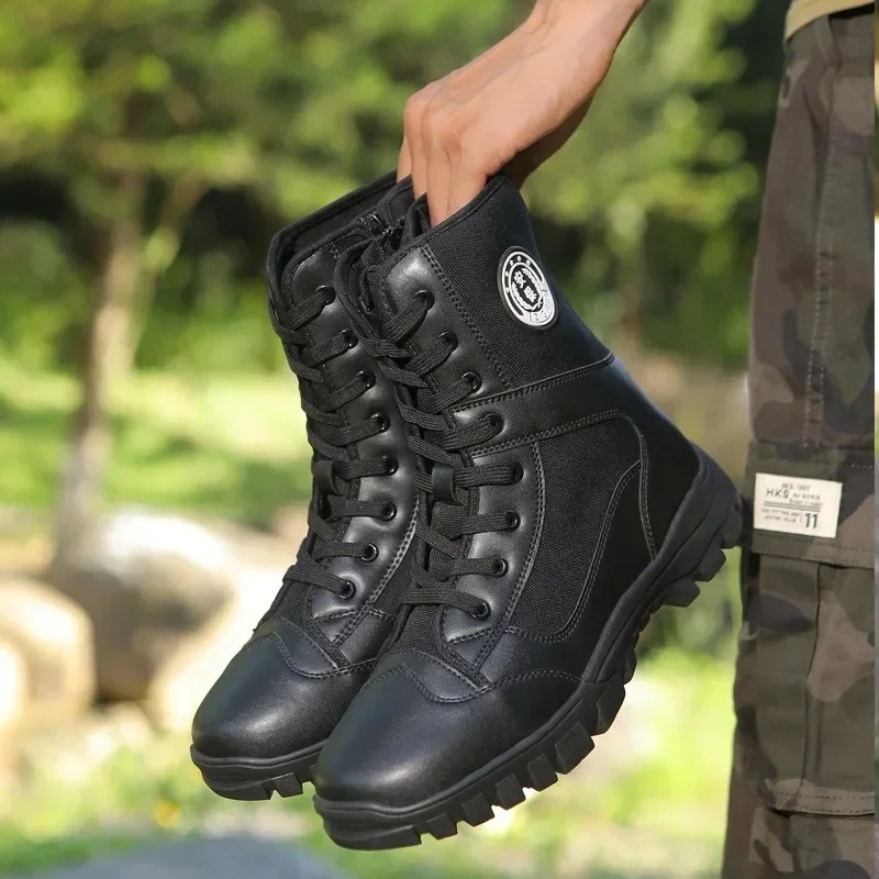 Мужские ботинки высокого качес – обзор и цена Mens Fashion Combat Boots