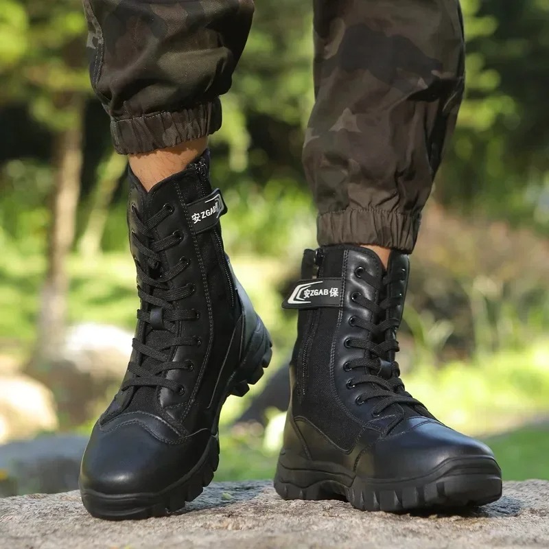 Мужские ботинки высокого качес – обзор и цена Mens Fashion Combat Boots