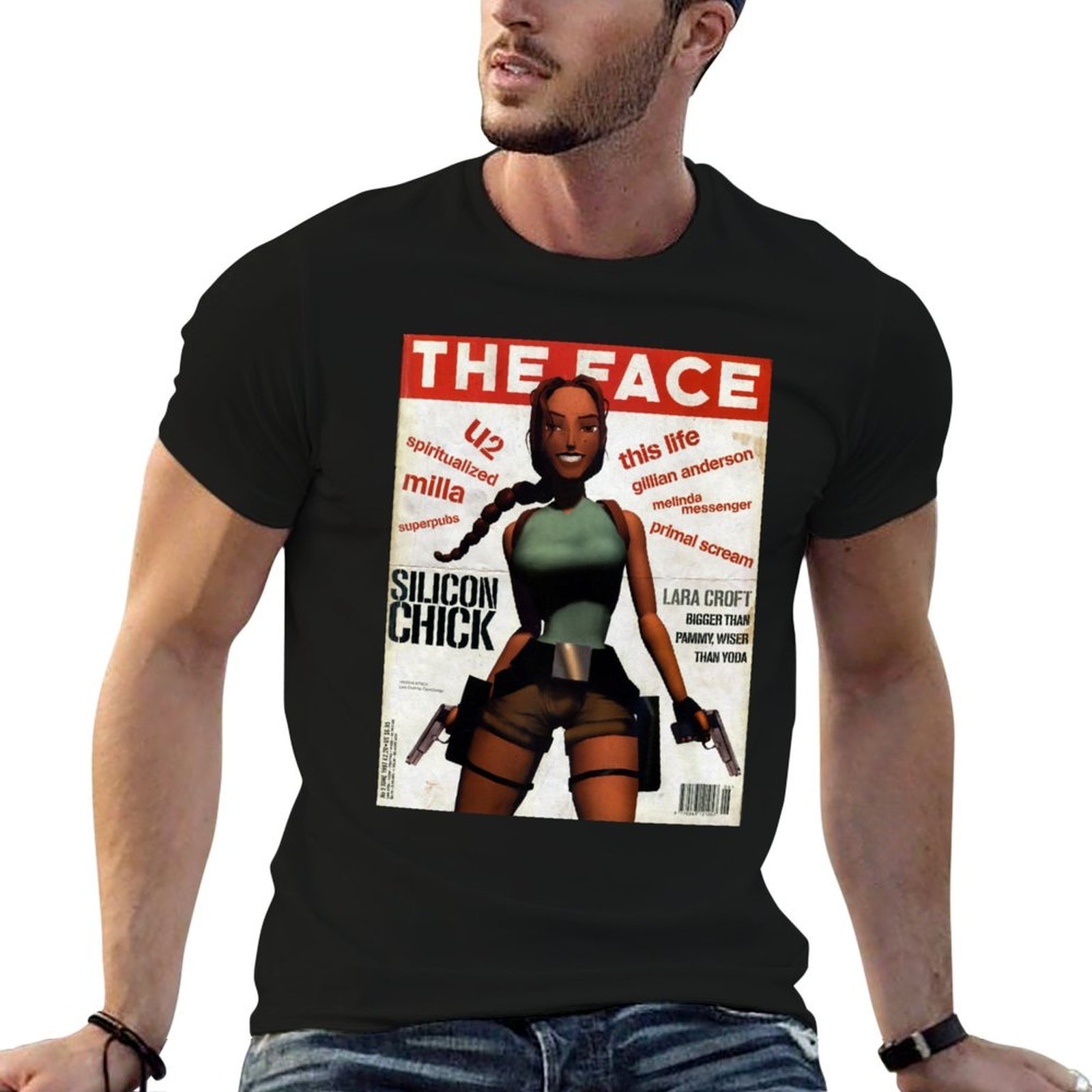 Футболка с принтом Lara Croft  – обзор и цена Mens Fashion Magazines