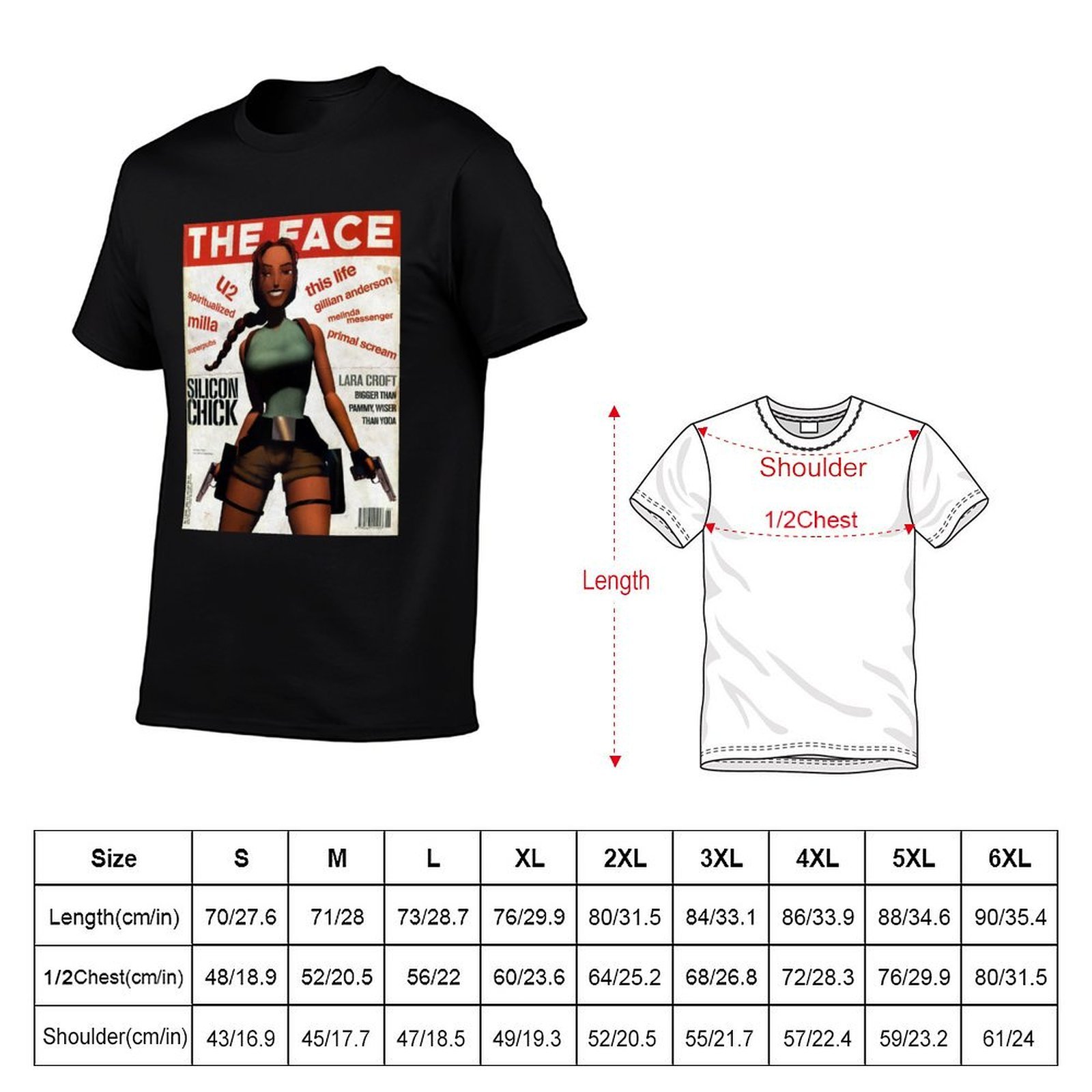 Футболка с принтом Lara Croft  – обзор и цена Mens Fashion Magazines