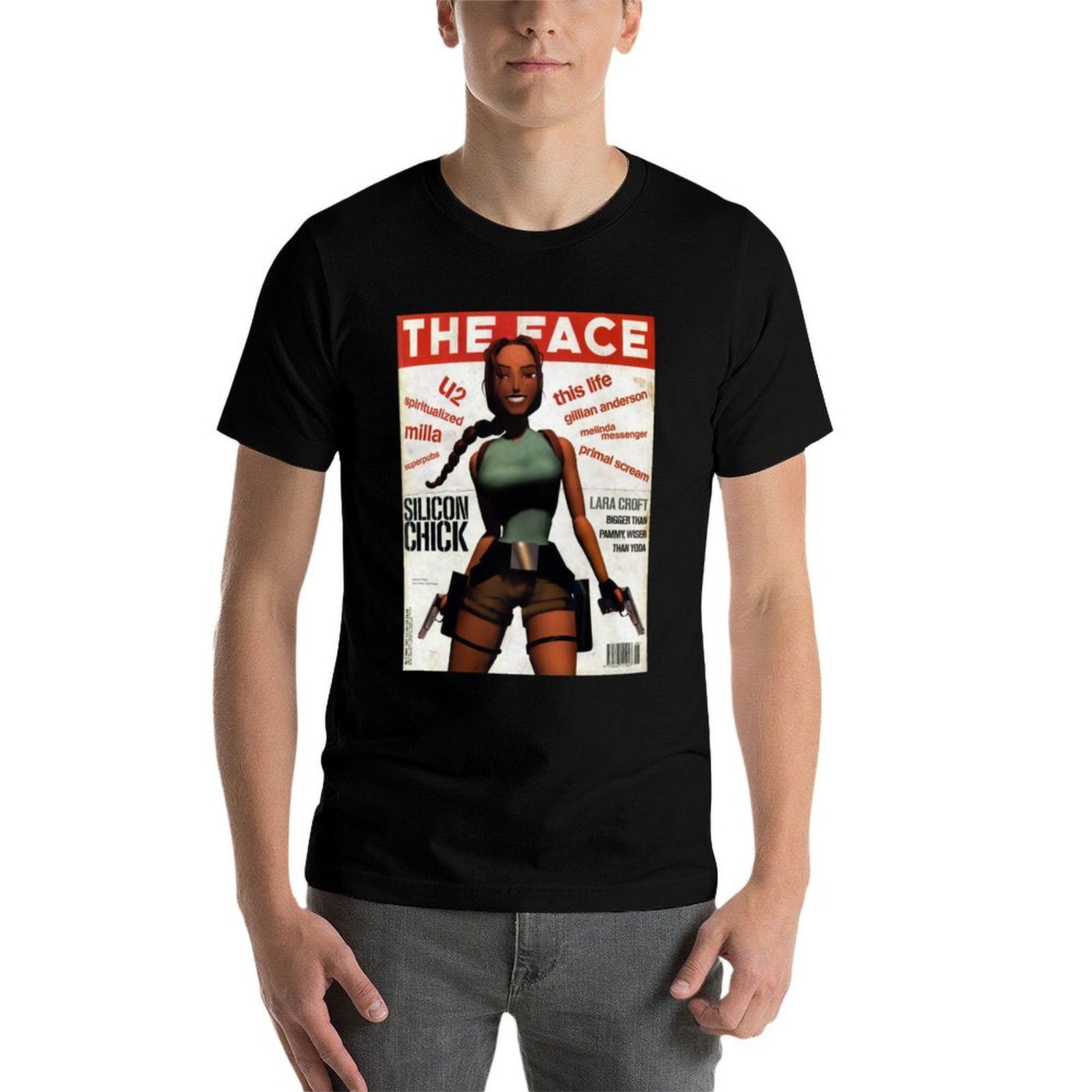 Футболка с принтом Lara Croft  – обзор и цена Mens Fashion Magazines