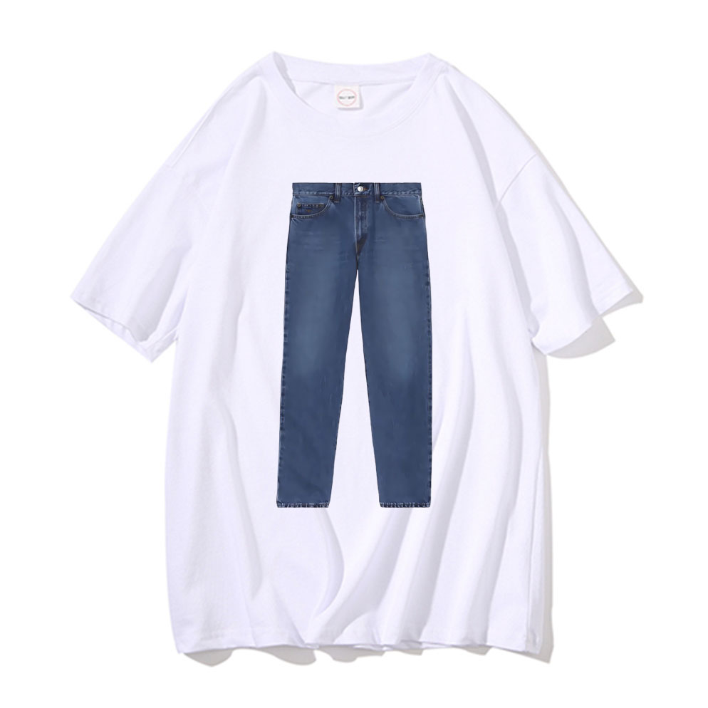 Забавные джинсы с шуткой-мемом – обзор и цена Jeans Shirt Fashion For Men