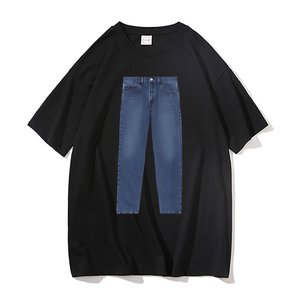 Забавные джинсы с шуткой-мемом – обзор и цена Jeans Shirt Fashion For Men