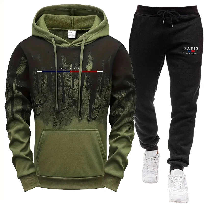 Мужской комплект/худи/брюки: о – обзор и цена Paris Men'S Fashion