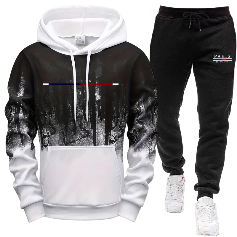 Мужской комплект/худи/брюки: о – обзор и цена Paris Men'S Fashion
