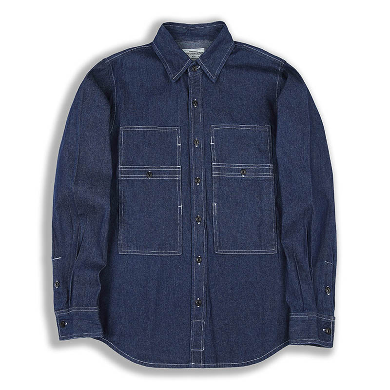 Мужские повседневные джинсовые – обзор и цена Jeans Shirt Fashion For Men