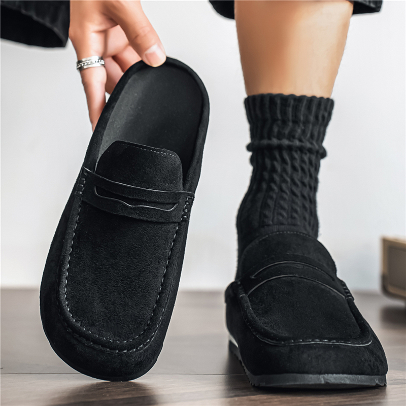 Дышащие кожаные лоферы-мюли дл – обзор и цена Men'S Fashion Loafers