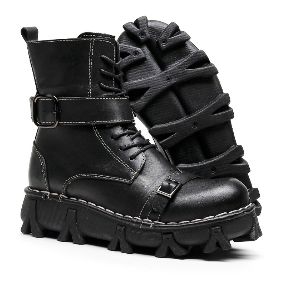 Модные мужские мотоциклетные б – обзор и цена Mens Fashion Combat Boots