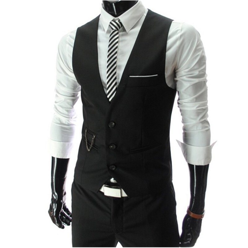 Новинка 2026 года: серый жилет – обзор и цена Formal Waistcoat Vest