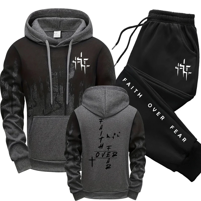 Мужской спортивный костюм-двой – обзор и цена Jogger Sweatpants Men