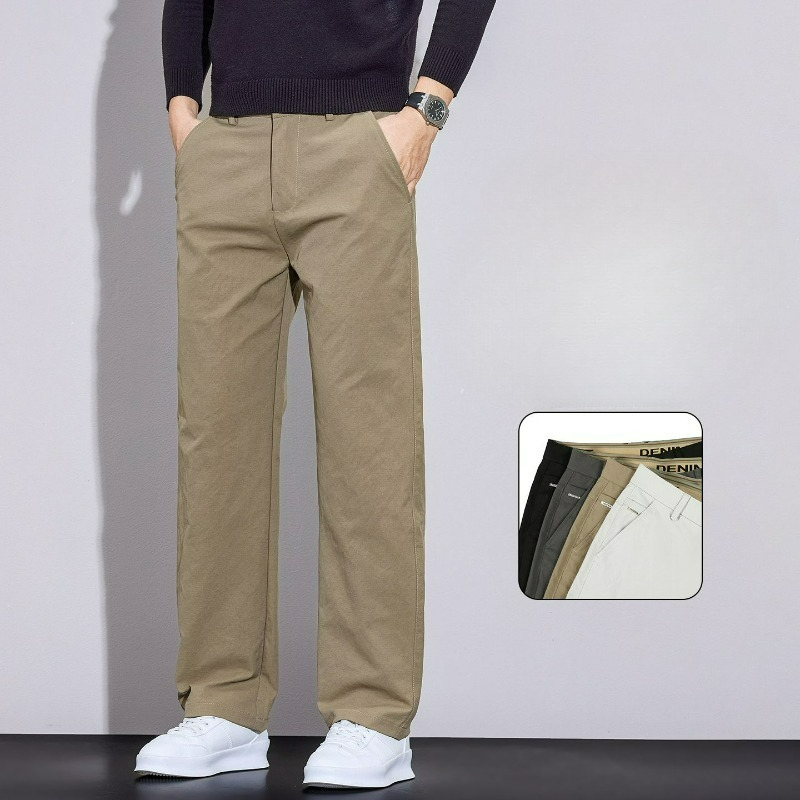 Мужские брюки для делового сти – обзор и цена Men'S Fashion Khaki Pants