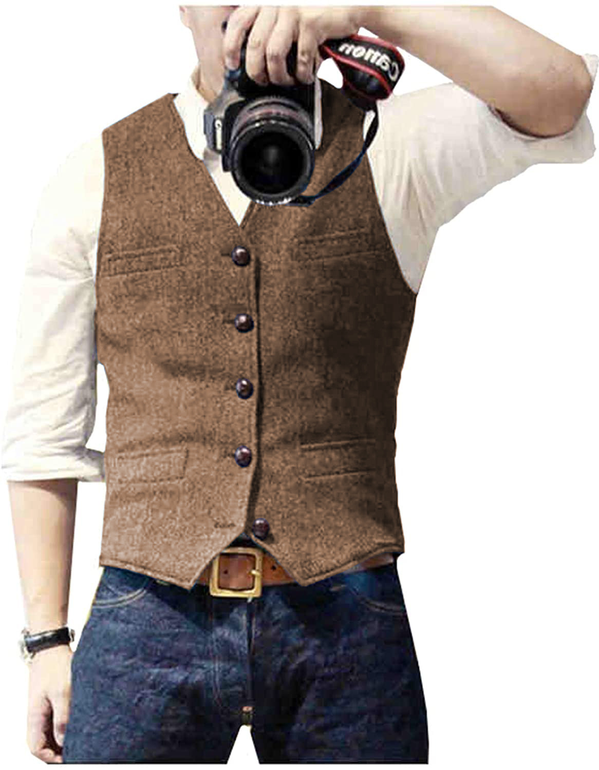 Мужской костюмный жилет с V-об – обзор и цена Formal Waistcoat Vest