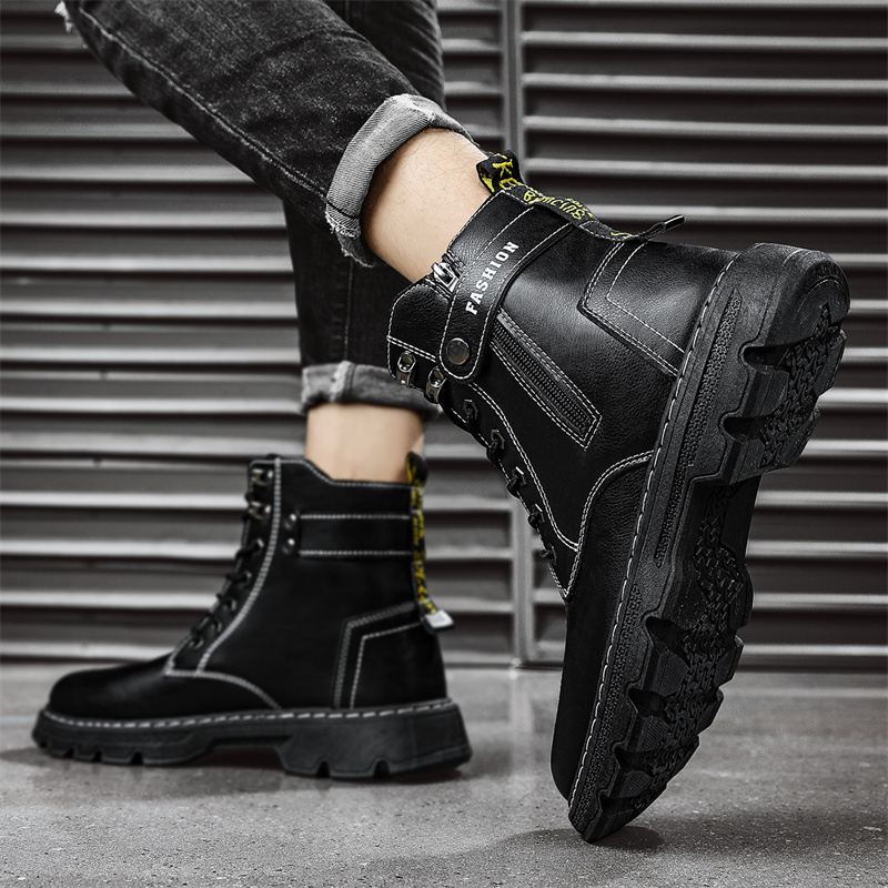 Мужские модные защитные ботинк – обзор и цена Mens Fashion Combat Boots
