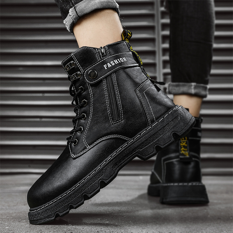 Мужские модные защитные ботинк – обзор и цена Mens Fashion Combat Boots