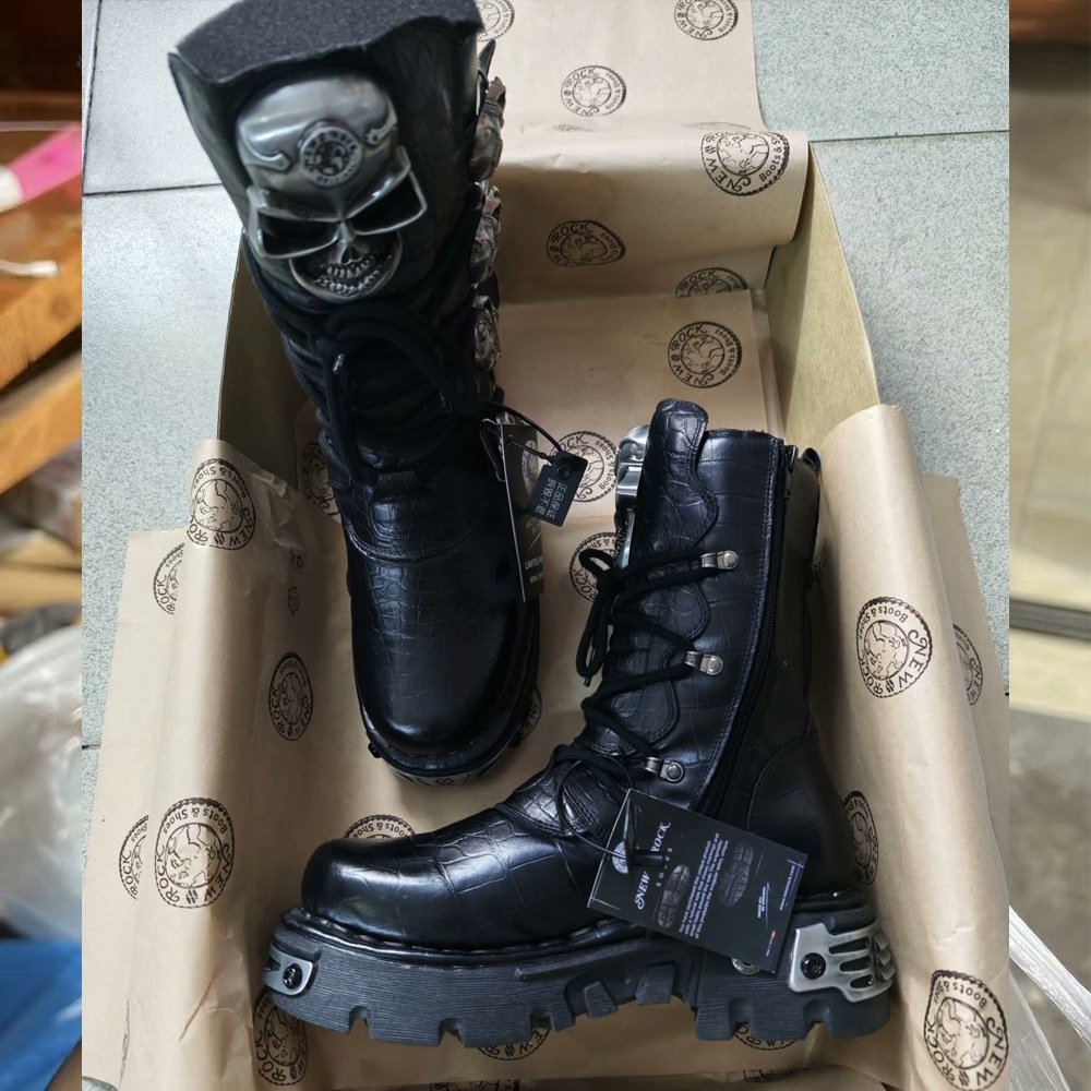 Модные мужские мотоциклетные б – обзор и цена Mens Fashion Combat Boots