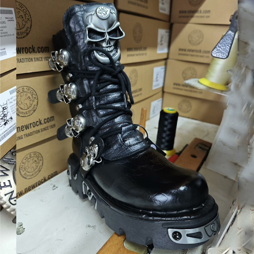 Модные мужские мотоциклетные б – обзор и цена Mens Fashion Combat Boots