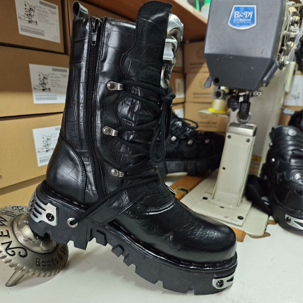 Модные мужские мотоциклетные б – обзор и цена Mens Fashion Combat Boots