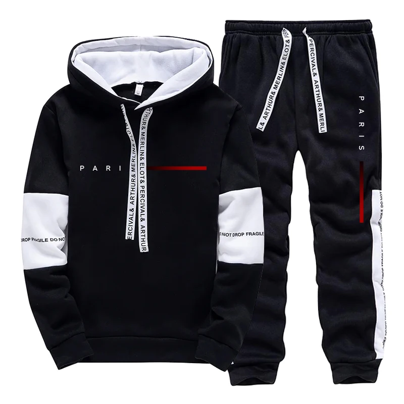 Мужской комплект: модный худи  – обзор и цена Paris Men'S Fashion