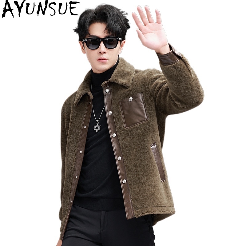 AYUNSUE, пальто из 100% шерсти – обзор и цена Mens Fashion Winter 2025