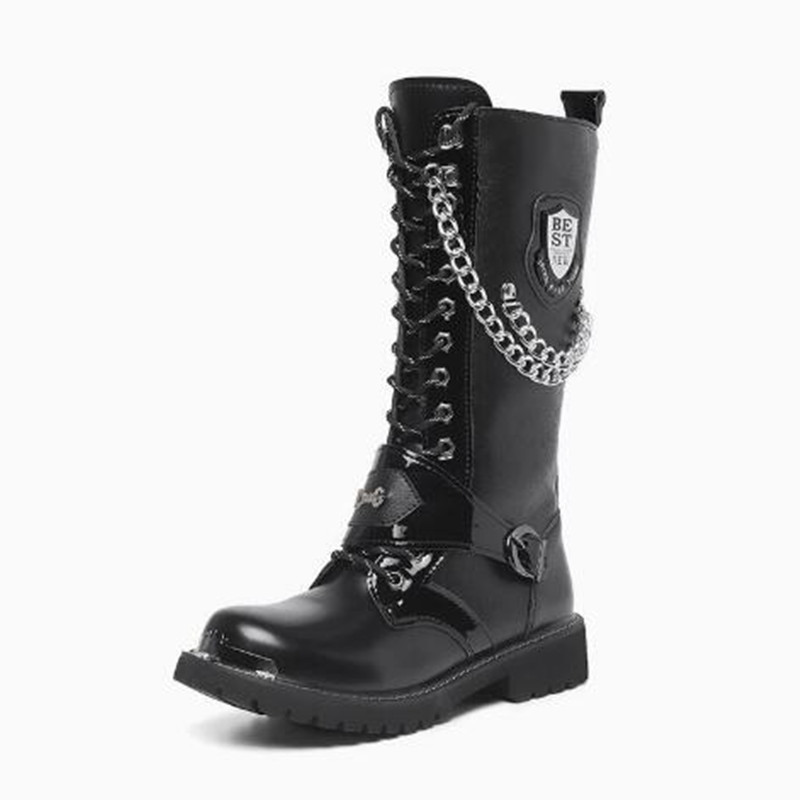 Мужские модные мотоциклетные б – обзор и цена Mens Fashion Combat Boots