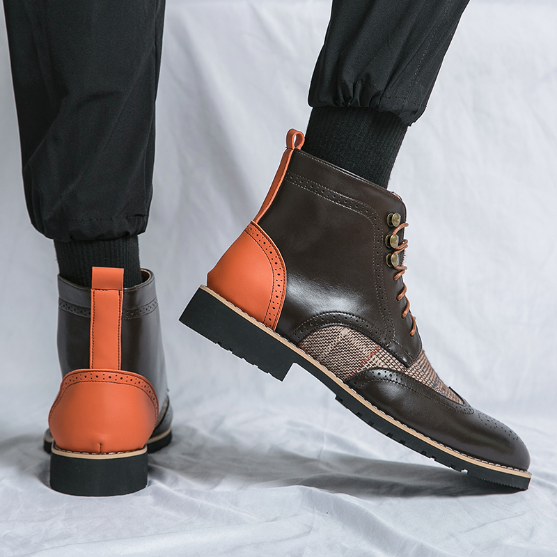 Модные уличные боевые ботинки  – обзор и цена Mens Fashion Combat Boots